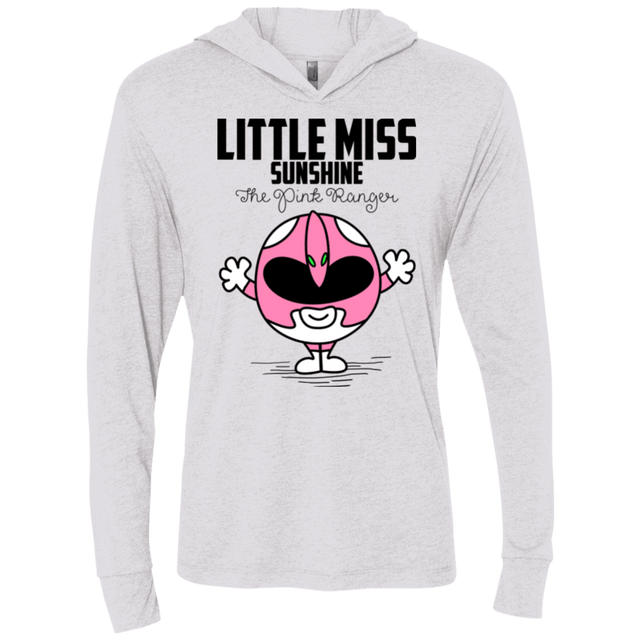 T-Shirts Heather White / X-Small Little Miss Sunshine Triblend Long Sleeve Hoodie Tee