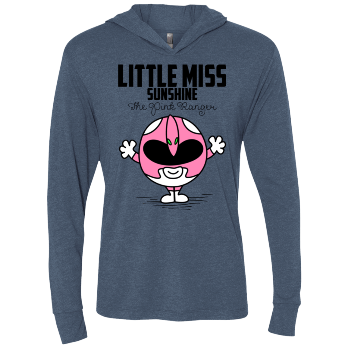 T-Shirts Indigo / X-Small Little Miss Sunshine Triblend Long Sleeve Hoodie Tee