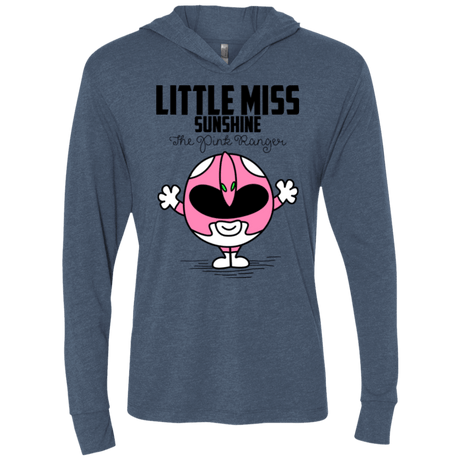 T-Shirts Indigo / X-Small Little Miss Sunshine Triblend Long Sleeve Hoodie Tee