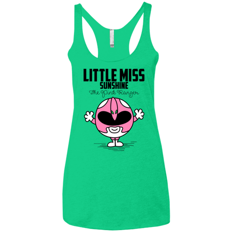 T-Shirts Envy / X-Small Little Miss Sunshine Women's Triblend Racerback Tank