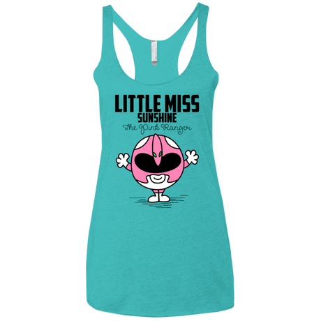 T-Shirts Tahiti Blue / X-Small Little Miss Sunshine Women's Triblend Racerback Tank