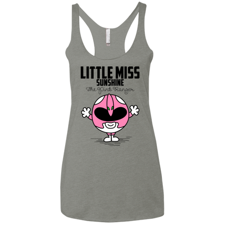 T-Shirts Venetian Grey / X-Small Little Miss Sunshine Women's Triblend Racerback Tank