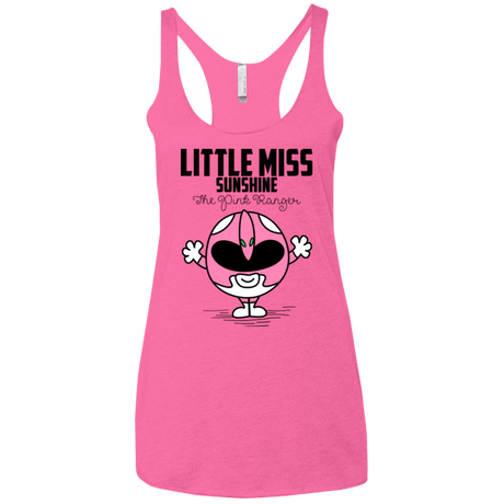 T-Shirts Vintage Pink / X-Small Little Miss Sunshine Women's Triblend Racerback Tank