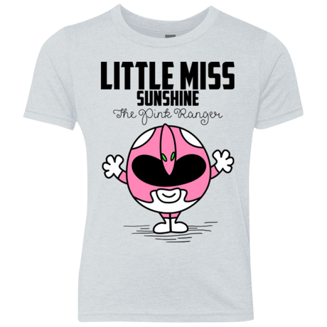 T-Shirts Heather White / YXS Little Miss Sunshine Youth Triblend T-Shirt
