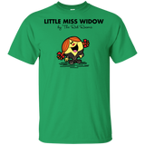T-Shirts Irish Green / S Little Miss Widow T-Shirt