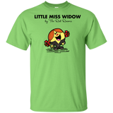 T-Shirts Lime / S Little Miss Widow T-Shirt