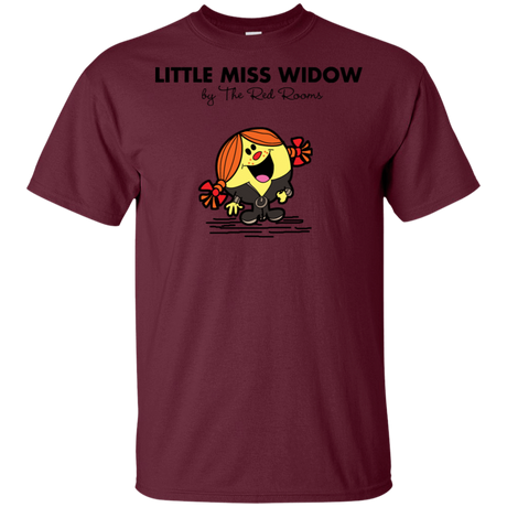 T-Shirts Maroon / S Little Miss Widow T-Shirt