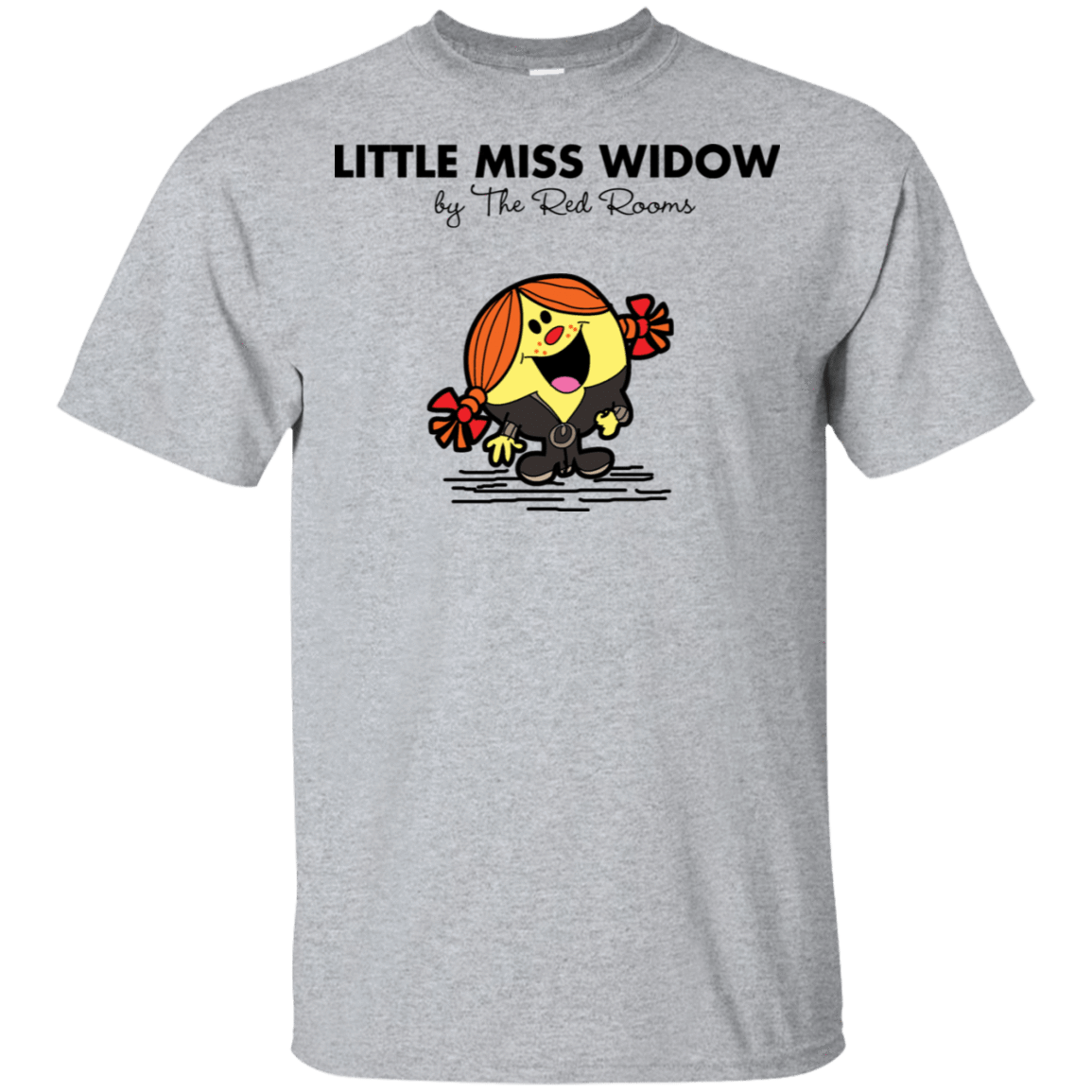 T-Shirts Sport Grey / S Little Miss Widow T-Shirt