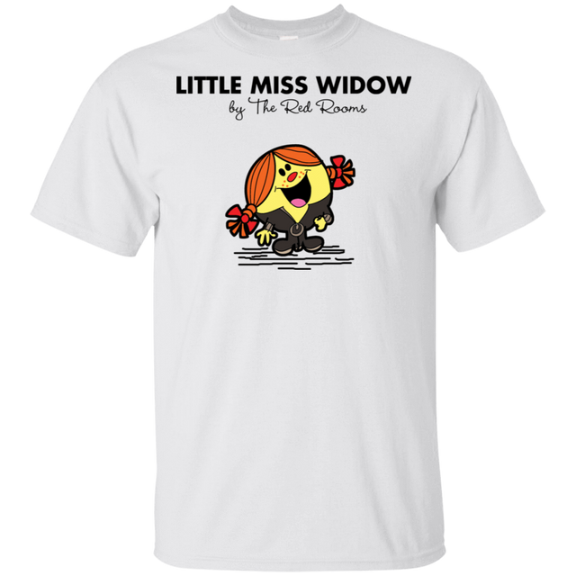 T-Shirts White / S Little Miss Widow T-Shirt