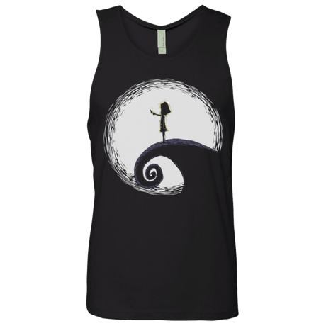 T-Shirts Black / Small Little Nightmare Men's Premium Tank Top