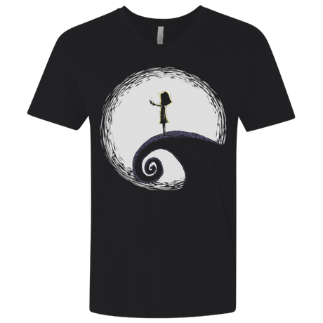T-Shirts Black / X-Small Little Nightmare Men's Premium V-Neck