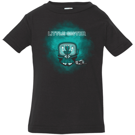T-Shirts Black / 6 Months Little Sister Infant Premium T-Shirt