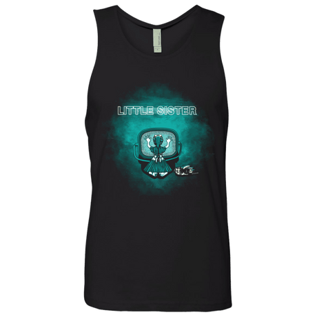 T-Shirts Black / S Little Sister Men's Premium Tank Top