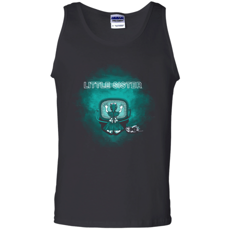 T-Shirts Black / S Little Sister Men's Tank Top