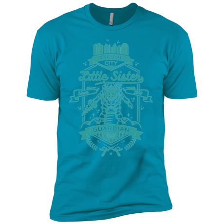 T-Shirts Turquoise / YXS Little Sister Protector Boys Premium T-Shirt