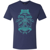 T-Shirts Vintage Navy / Small Little Sister Protector Men's Triblend T-Shirt