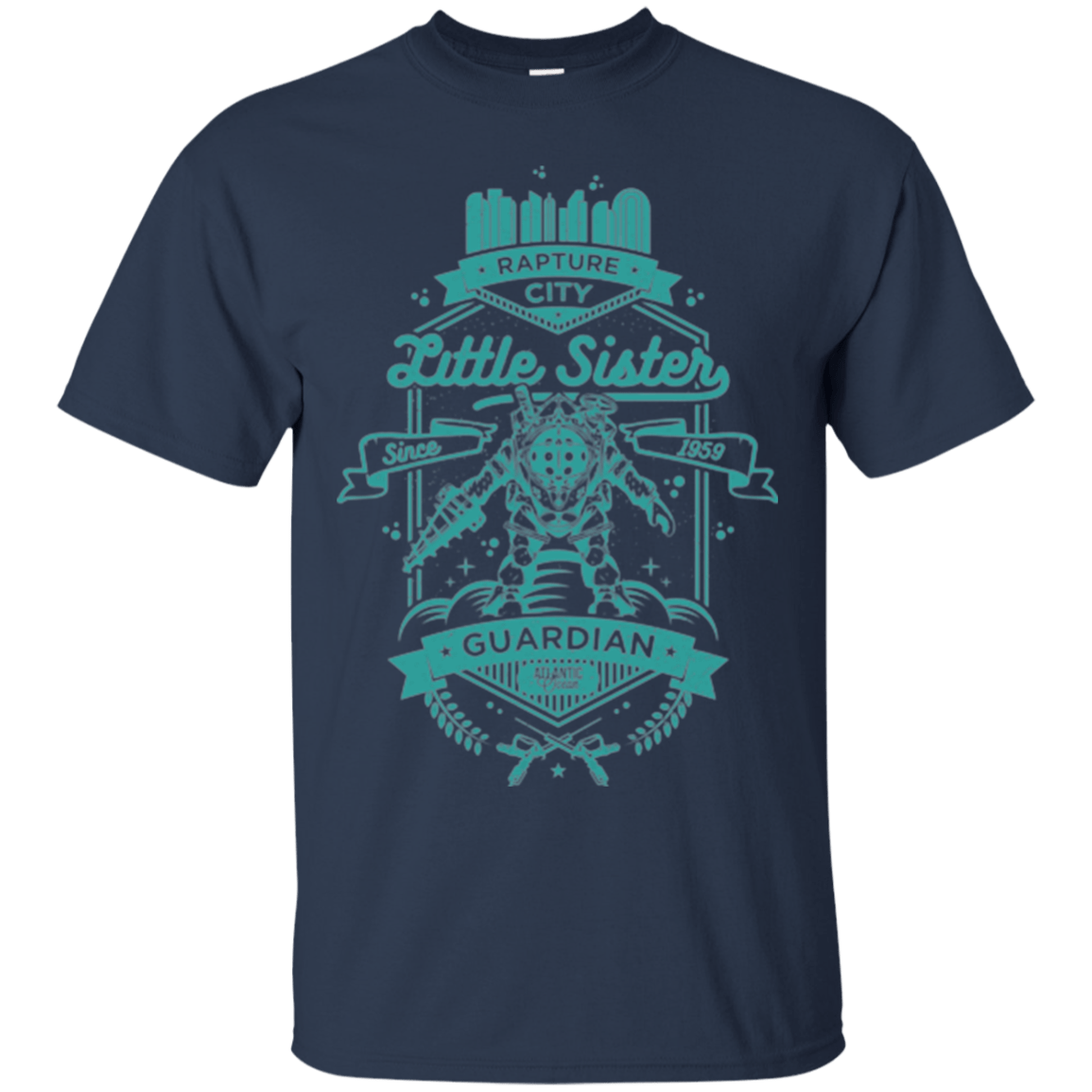 T-Shirts Navy / Small Little Sister Protector T-Shirt
