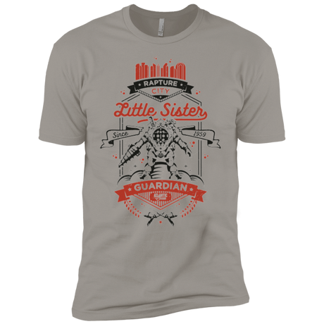 T-Shirts Light Grey / YXS Little Sister Protector V2 Boys Premium T-Shirt