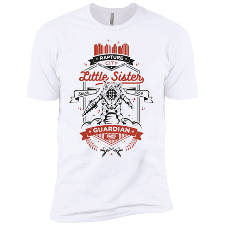 T-Shirts White / YXS Little Sister Protector V2 Boys Premium T-Shirt