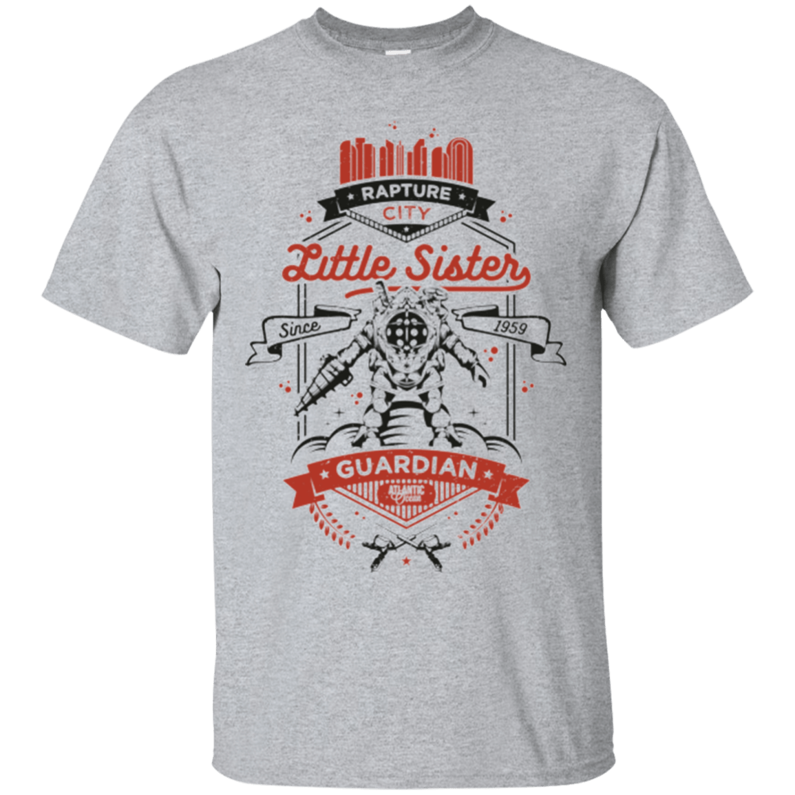 T-Shirts Sport Grey / Small Little Sister Protector V2 T-Shirt