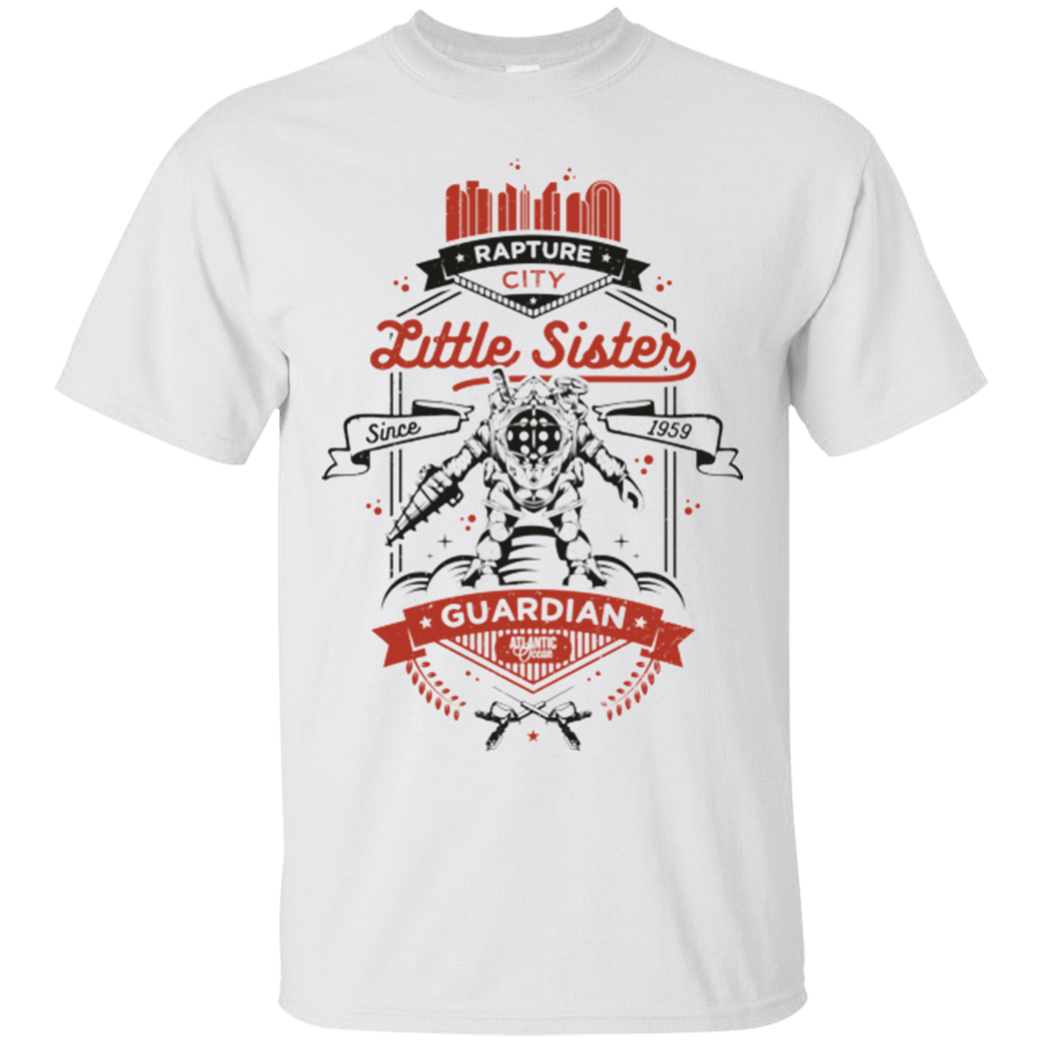 T-Shirts White / Small Little Sister Protector V2 T-Shirt