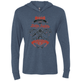 T-Shirts Indigo / X-Small Little Sister Protector V2 Triblend Long Sleeve Hoodie Tee