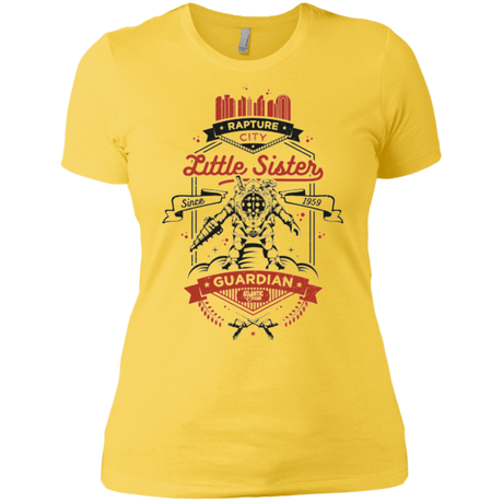 T-Shirts Vibrant Yellow / X-Small Little Sister Protector V2 Women's Premium T-Shirt