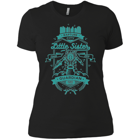 T-Shirts Black / X-Small Little Sister Protector Women's Premium T-Shirt