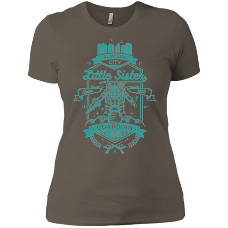 T-Shirts Warm Grey / X-Small Little Sister Protector Women's Premium T-Shirt