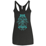 T-Shirts Vintage Black / X-Small Little Sister Protector Women's Triblend Racerback Tank