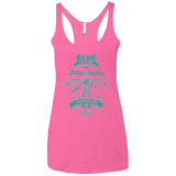 T-Shirts Vintage Pink / X-Small Little Sister Protector Women's Triblend Racerback Tank
