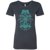 T-Shirts Vintage Navy / Small Little Sister Protector Women's Triblend T-Shirt