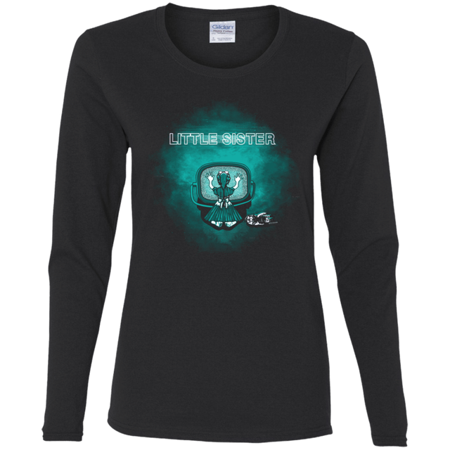 T-Shirts Black / S Little Sister Women's Long Sleeve T-Shirt