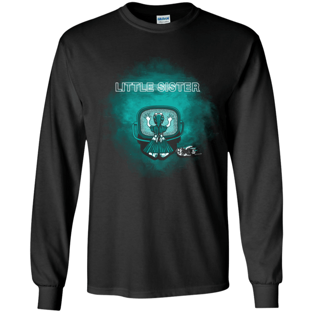 T-Shirts Black / YS Little Sister Youth Long Sleeve T-Shirt