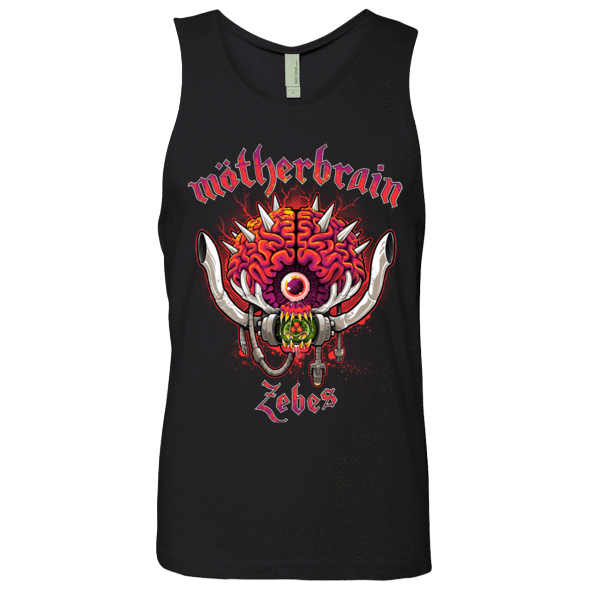 T-Shirts Black / Small Live From Zebes Men's Premium Tank Top