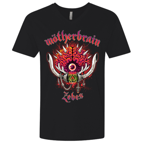 T-Shirts Black / X-Small Live From Zebes Men's Premium V-Neck