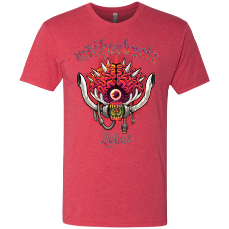 T-Shirts Vintage Red / Small Live From Zebes Men's Triblend T-Shirt