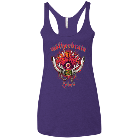 T-Shirts Purple / X-Small Live From Zebes Women's Triblend Racerback Tank