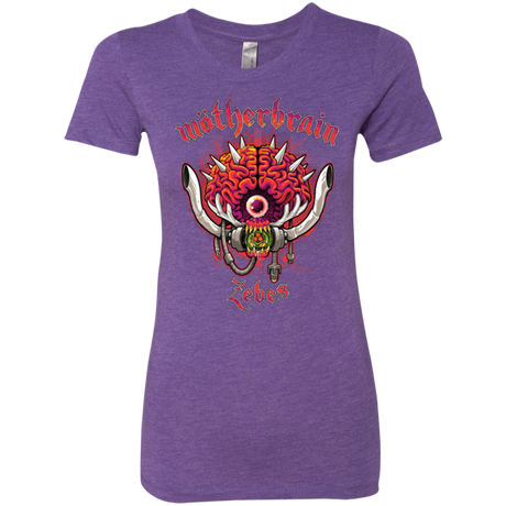 T-Shirts Purple Rush / Small Live From Zebes Women's Triblend T-Shirt