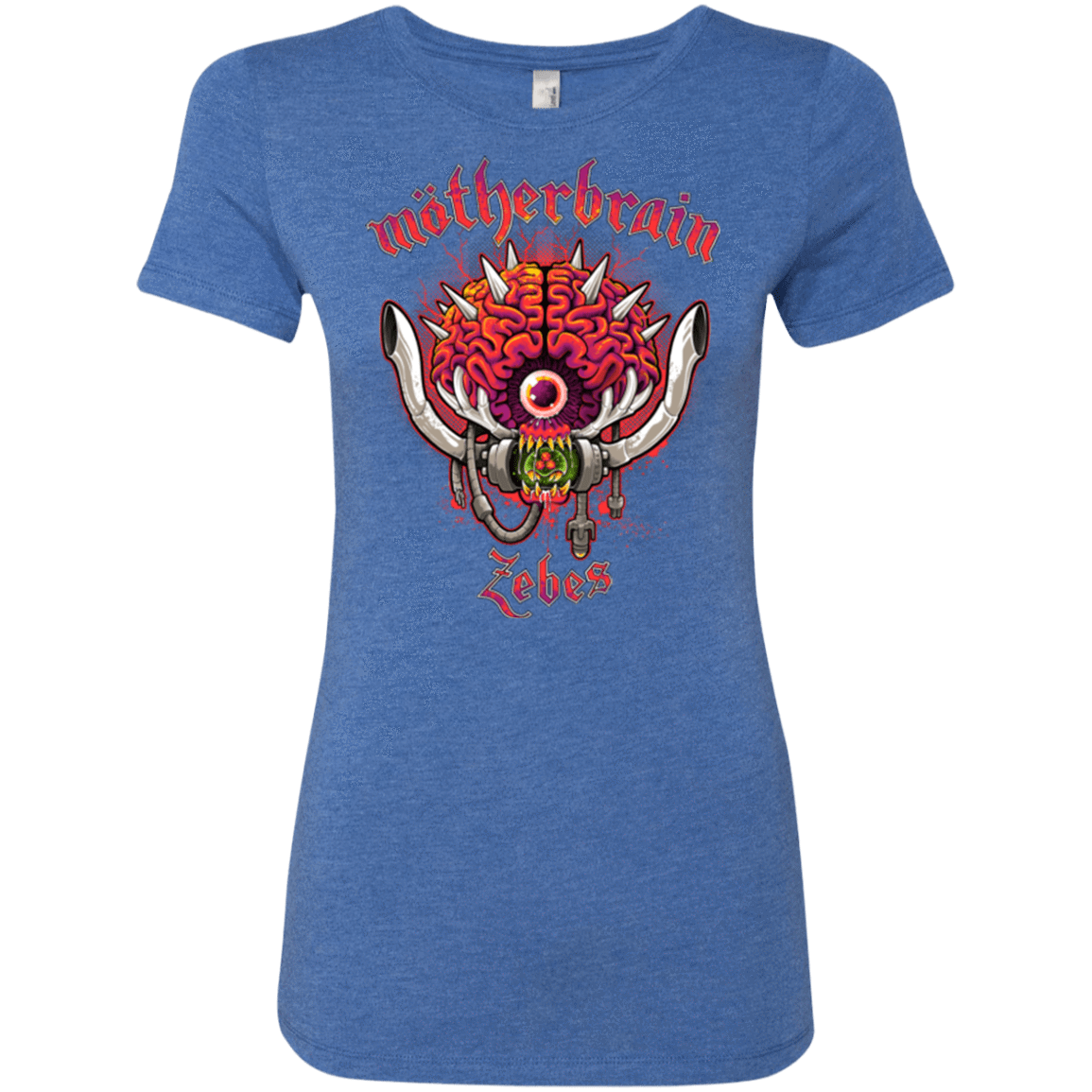 T-Shirts Vintage Royal / Small Live From Zebes Women's Triblend T-Shirt