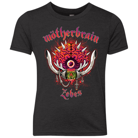 T-Shirts Vintage Black / YXS Live From Zebes Youth Triblend T-Shirt