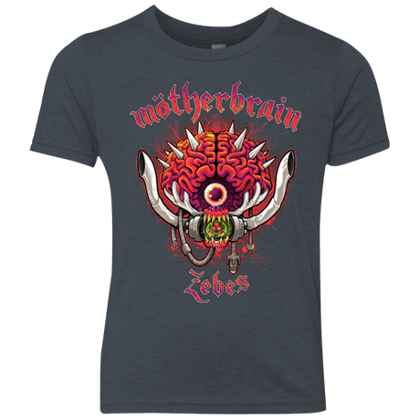 T-Shirts Vintage Navy / YXS Live From Zebes Youth Triblend T-Shirt