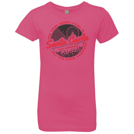 T-Shirts Hot Pink / YXS Living in Santa Carla Girls Premium T-Shirt