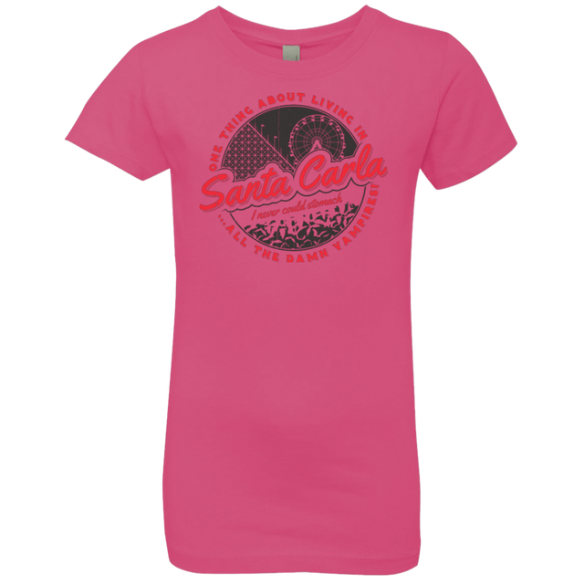 T-Shirts Hot Pink / YXS Living in Santa Carla Girls Premium T-Shirt