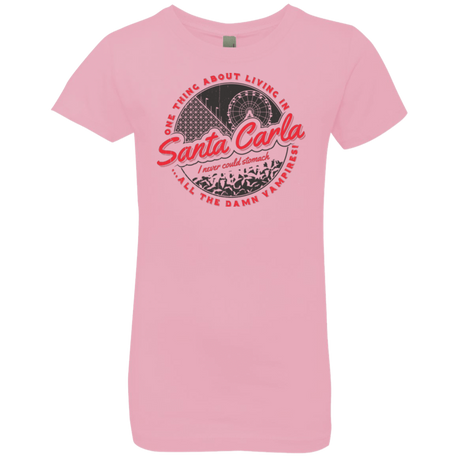 T-Shirts Light Pink / YXS Living in Santa Carla Girls Premium T-Shirt