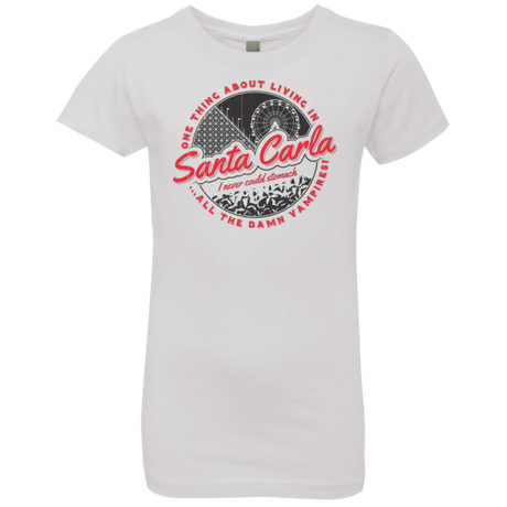 T-Shirts White / YXS Living in Santa Carla Girls Premium T-Shirt