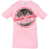 T-Shirts Pink / 6 Months Living in Santa Carla Infant Premium T-Shirt