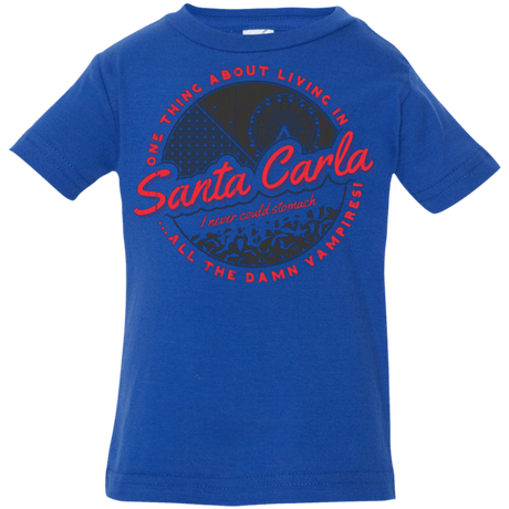 T-Shirts Royal / 6 Months Living in Santa Carla Infant Premium T-Shirt