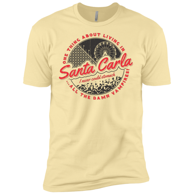 T-Shirts Banana Cream / X-Small Living in Santa Carla Men's Premium T-Shirt