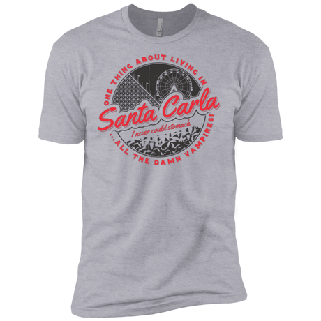 T-Shirts Heather Grey / X-Small Living in Santa Carla Men's Premium T-Shirt